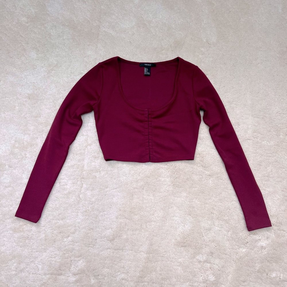 3/$20 Bundle! Forever 21 Cropped Longe Sleeve